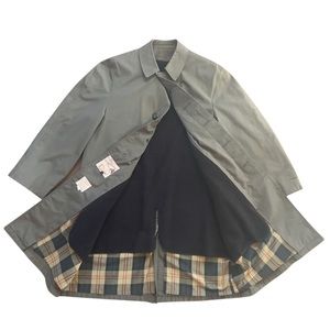 Vintage Thoroughbred Lined Trenchcoat by Sz. 38
